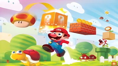Super Mario Bros. For Lost Players - Fanart - Background (World) - 1920x1080