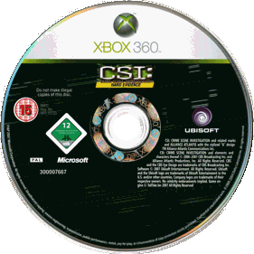 CSI: Hard Evidence - Disc (Germany) - 2859x2856