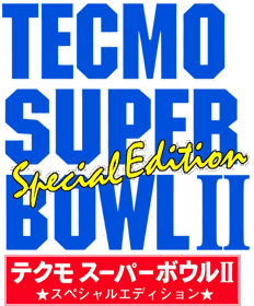 Tecmo Super Bowl II: Special Edition - Clear Logo (Japan) - 4500x5431