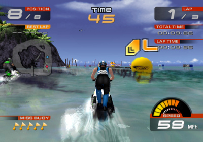 Wave Rally - Screenshot - Gameplay (World) - 640x448