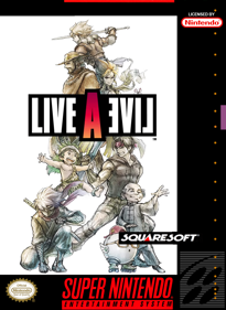 Live A Live - Fanart - Box - Front (North America) - 1534x2100