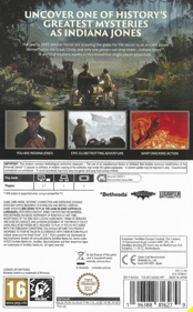 Indiana Jones and the Great Circle - Box - Back - Reconstructed (United Kingdom) - 2215x3572