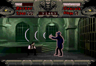 Bram Stoker's Dracula - Screenshot - Gameplay (World) - 512x352