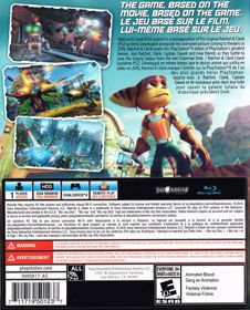 Ratchet & Clank - Box - Back (North America) - 645x800