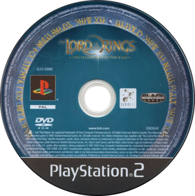The Lord of the Rings: The Fellowship of the Ring - Disc (Europe) - 776x779