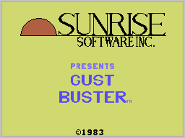 Gust Buster - Screenshot - Game Title (World) - 256x192