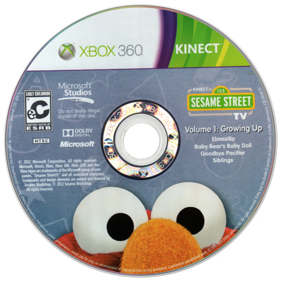 Kinect Sesame Street TV - Disc (North America) - 900x900