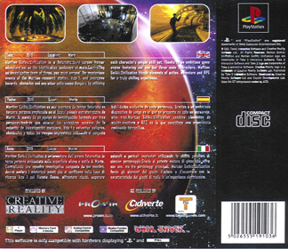 Martian Gothic: Unification - Box - Back (Europe) - 1612x1394