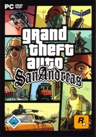 Grand Theft Auto: San Andreas - Box - Front (Germany) - 561x800
