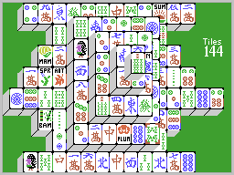 Illustration of Mahjong Solitaire