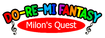 DoReMi Fantasy: Milon no DokiDoki Daibouken - Clear Logo (World) - 440x160