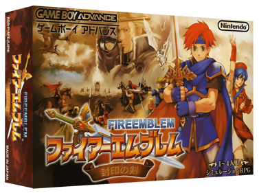 Fire Emblem: The Binding Blade - Box - 3D (Japan) - 1327x989