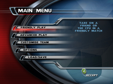 Red Card 2003 - Screenshot - Game Select (World) - 640x480