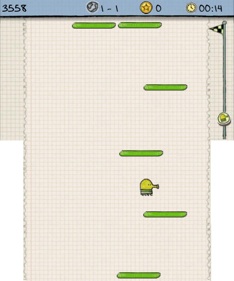 Doodle Jump Adventures - Screenshot - Gameplay (World) - 400x480