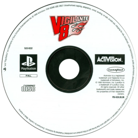 Vigilante 8 - Disc (Europe) - 600x600