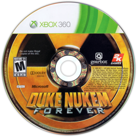 Duke Nukem Forever - Disc (North America) - 757x757