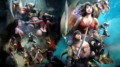 Golden Axe II - Fanart - Background (North America) - 1920x1080