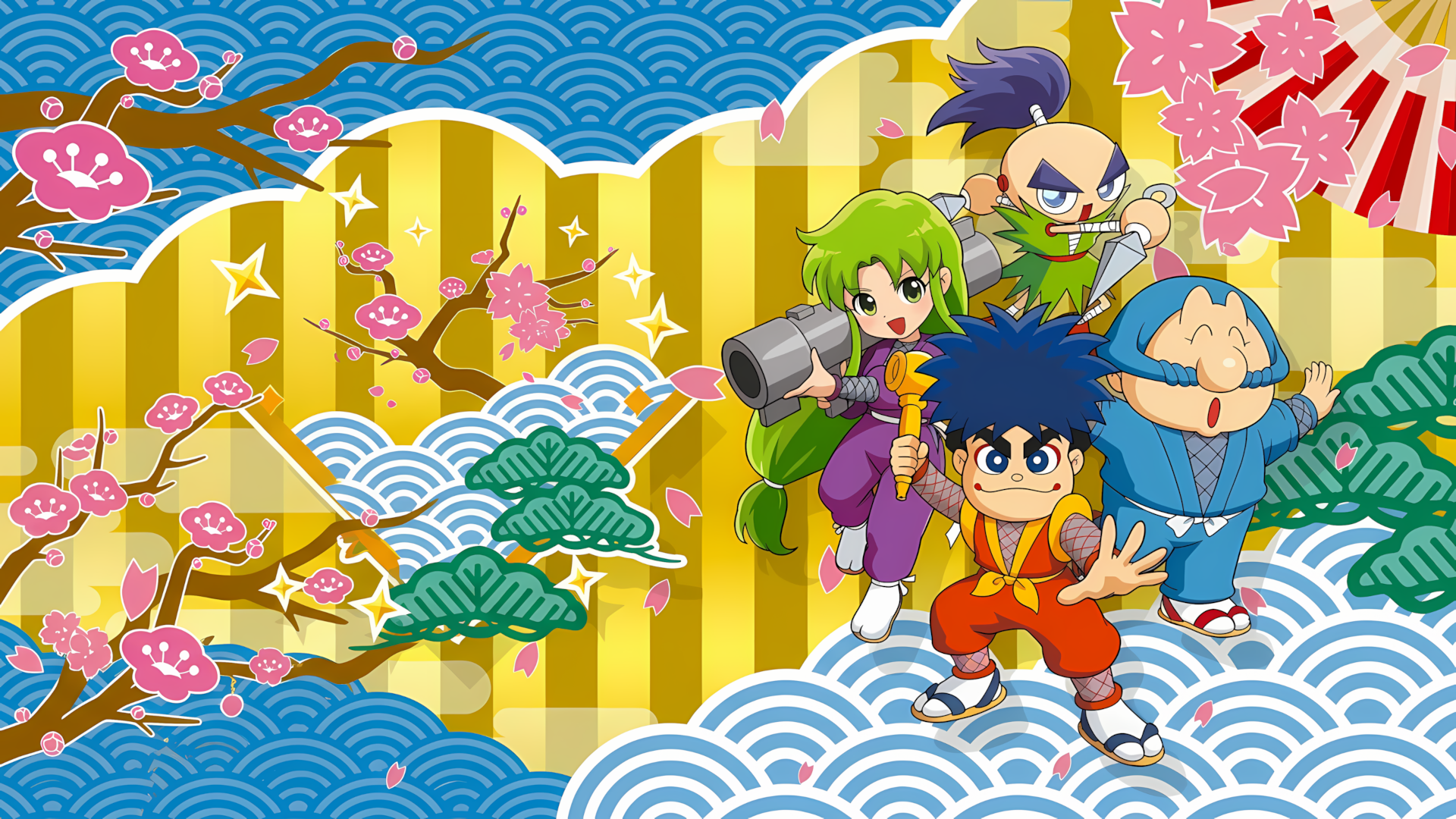 Illustration of Ganbare Goemon: Ooedo Daikaiten