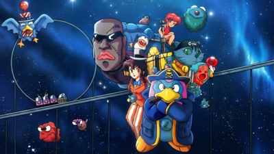 Parodius - Fanart - Background (World) - 2469x1389