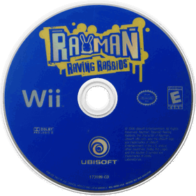 Rayman: Raving Rabbids - Disc (North America) - 1280x1280