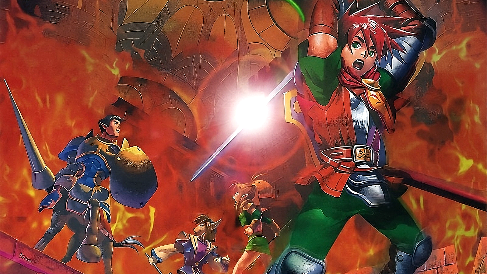 Illustration of Shining Force III