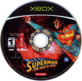 Superman: The Man of Steel - Disc (North America) - 765x759