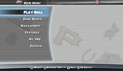 Major League Baseball 2K8 - Screenshot - Game Select (World) - 2334x1344