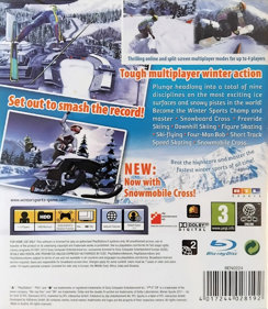 Winter Sports 2011: Go For Gold - Box - Back (Europe) - 890x1024