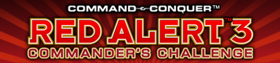 Command & Conquer: Red Alert 3: Commander's Challenge - Banner (World) - 420x95