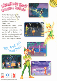 Disney's You Can Fly! with Tinker Bell - Box - Back (North America) - 564x800