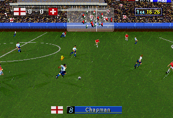 Illustration of Sega Worldwide Soccer '97