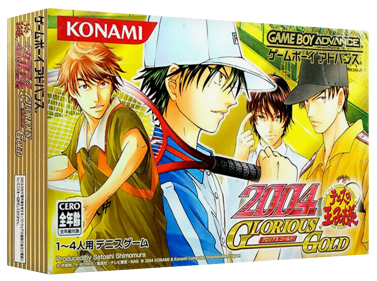 Tennis no Ouji-sama 2004: Glorious Gold - Box - 3D (Japan) - 1327x989