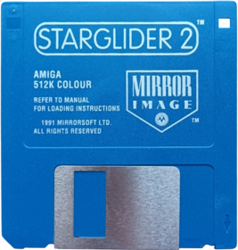 Starglider II - Disc (Europe) - 596x626