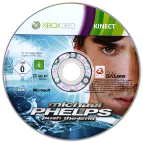 Michael Phelps: Push the Limit - Disc (Europe) - 900x900
