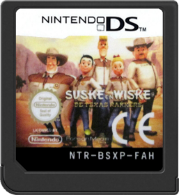 Willy Vandersteen Suske en Wiske: De Texas Rakkers - Cart - Front (Europe) - 517x564