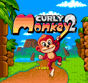 Curly Monkey 2 - Screenshot - Game Title (World) - 256x240