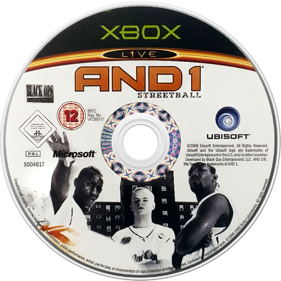 AND 1 Streetball - Disc (Europe) - 800x800