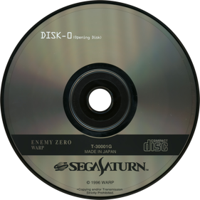 Enemy Zero - Disc (Japan) - 1430x1430