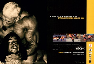 WCW Mayhem - Advertisement Flyer - Front (North America) - 3224x2200