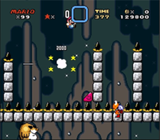 Super Mario World: Cube's Kaizo World - Screenshot - Gameplay (United States) - 256x224