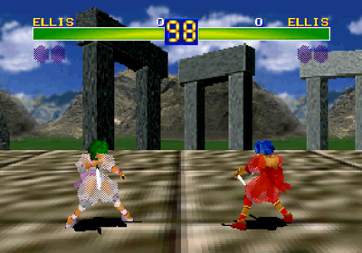 Battle Arena Toshinden Remix - Screenshot - Gameplay (World) - 640x448