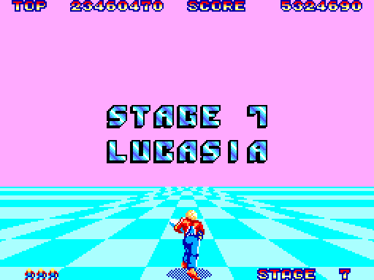 Space Harrier - Screenshot - Gameplay (World) - 512x384