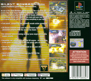 Silent Bomber - Box - Back (Europe) - 730x650