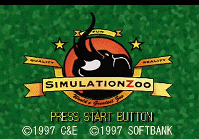 Simulation Zoo - Screenshot - Game Title (Japan) - 320x224