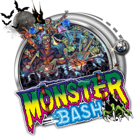 Monster Bash - Fanart - Cart - Front (World) - 1598x1633