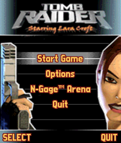 Tomb Raider: Starring Lara Croft - Screenshot - Game Title (United States) - 700x826