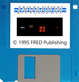 Invasion - Fanart - Disc (Europe) - 489x509