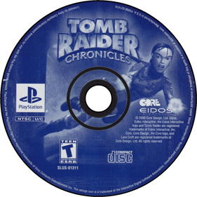 Tomb Raider Chronicles - Disc (North America) - 1500x1500