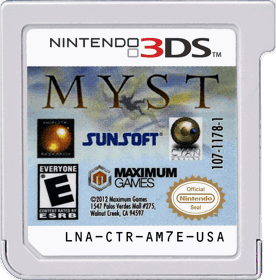 Myst - Cart - Front (North America) - 816x828
