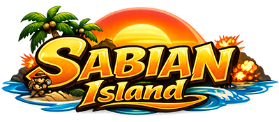 Sabian Island - Clear Logo (World) - 400x175